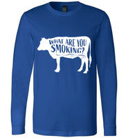What Are You Smoking? Cow T-Shirt - LS
